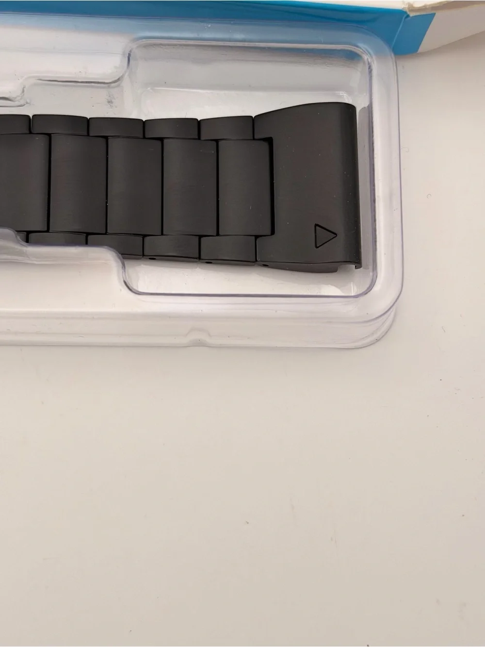 LDFAS Garmin 26mm Black Stainless Steel Band, New, High Quality